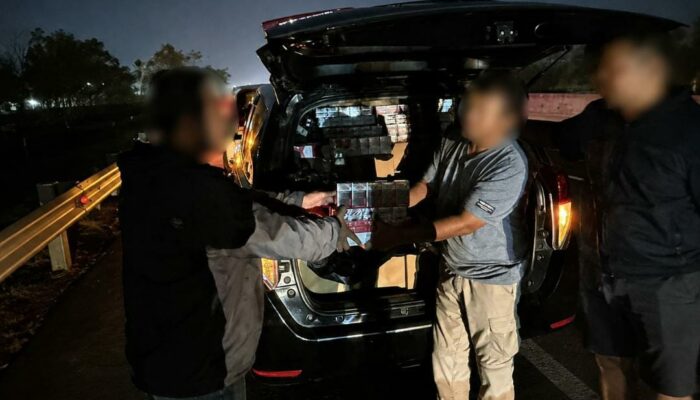 Tiga Operasi Digelar, Bea Cukai Malang Amankan 276.556 Batang Rokok Ilegal
