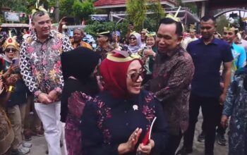 Menteri PPPA Nilai Festival Egrang Solusi Hindari Anak Kecanduan Gadget