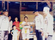 Polsek Pulau-Pulau Batu Salurkan Bantuan untuk Warga Kurang Mampu