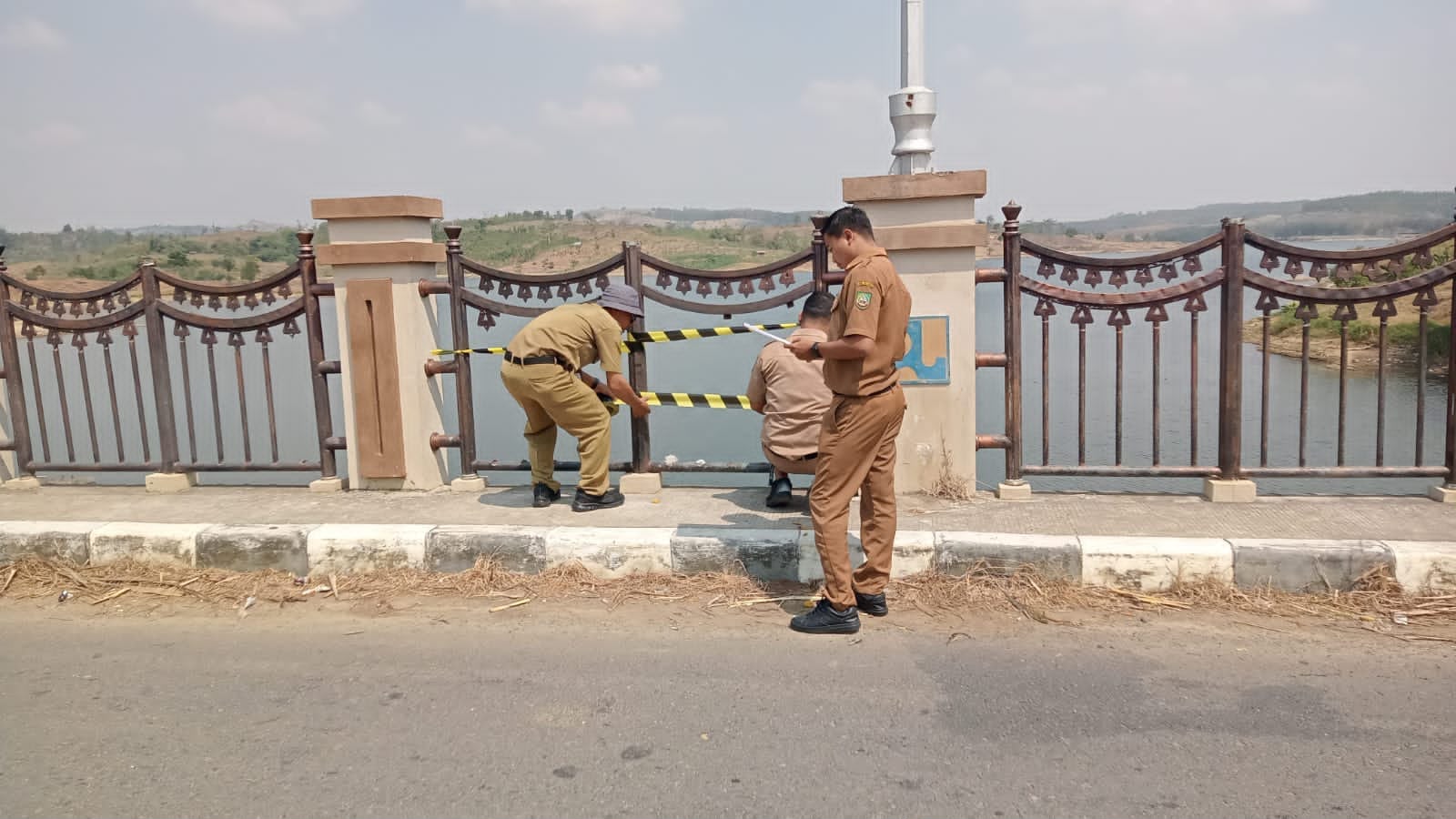 Pagar Pengaman Jembatan Bendungan Randugunting Hilang, DPUPR Blora Sudah Laporkan ke BBWS