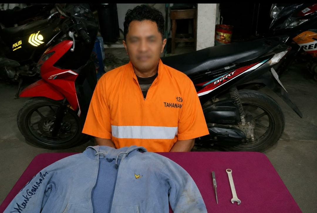 Polsek Lowokwaru Ungkap Curanmor, Motor Ditemukan Berkat GPS