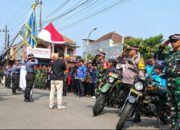 Bendera Merah Putih 81 Meter Membelah Bumiayu, Tepat Pukul 10.00 WIB Warga Serentak Beri Penghormatan