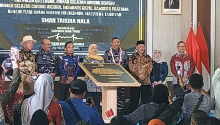 Khofifah Resmikan Enam Sarpras Taruna Nala, Dorong Penguatan Karakter dan Wawasan Kemaritiman
