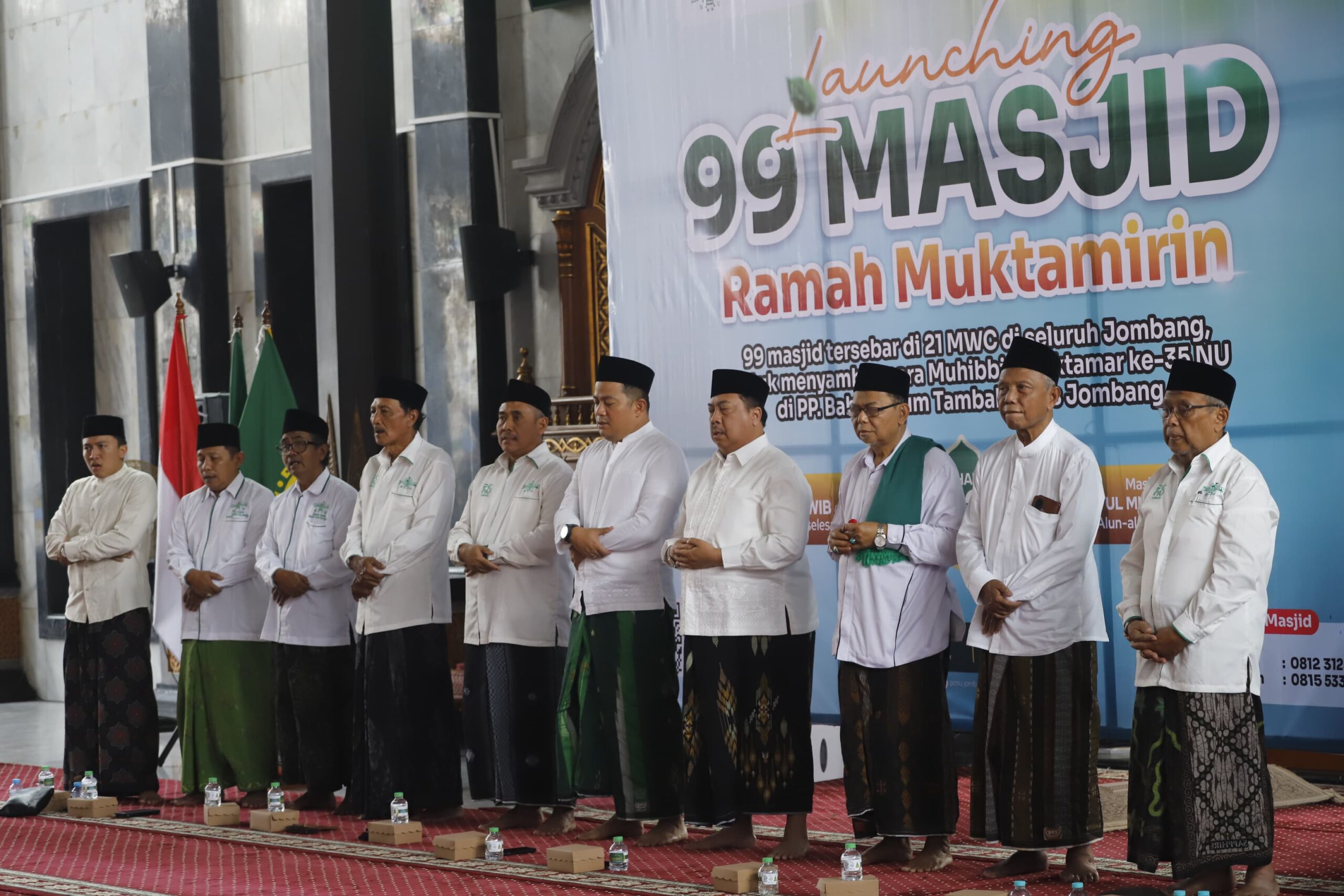 Muktamar ke-35 NU di Jombang, 99 Masjid Disiagakan untuk Layani Muktamirin