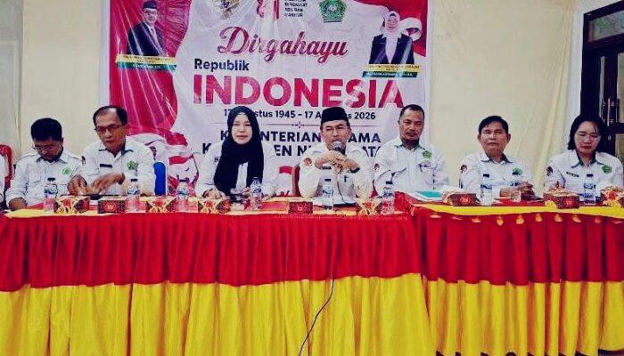 Kemenag Nisel Gelar Rapat Evaluasi dan Koordinasi