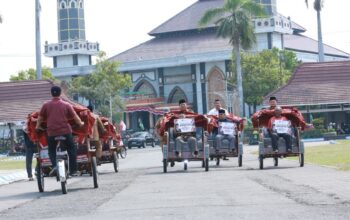Peserta Muktamar NU ke-35 di Jombang Bisa Naik Becak Listrik Gratis dari Presiden