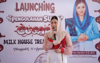 Susu Trenggalek Jangan Berhenti Jadi Komoditas Mentah, Novita Dorong Pengolahan dari Hulu ke Hilir