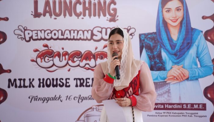 Susu Trenggalek Jangan Berhenti Jadi Komoditas Mentah, Novita Dorong Pengolahan dari Hulu ke Hilir
