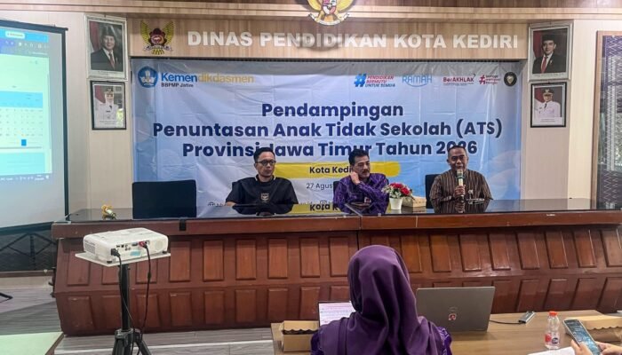 Pemkot Kediri Perkuat Sinergi Lintas OPD, Targetkan Kota Kediri Zero Anak Tidak Sekolah