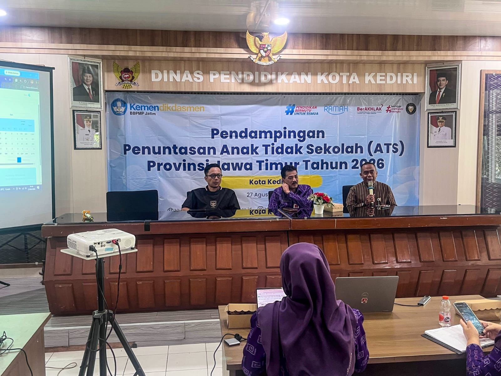 Pemkot Kediri Perkuat Sinergi Lintas OPD, Targetkan Kota Kediri Zero Anak Tidak Sekolah