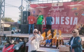 Camat Tulangan Buka Jalan Sehat HUT RI ke-81 di RW 08 Perumtas 3 Grabagan-Sidoarjo, Dorong Warga Rawat Fasum-Fasos