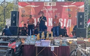 Hadiri Jalan Sehat di RW 08 Grabagan Tulangan, Wahyu Lumaksono Tekankan Pentingnya Kerukunan Warga
