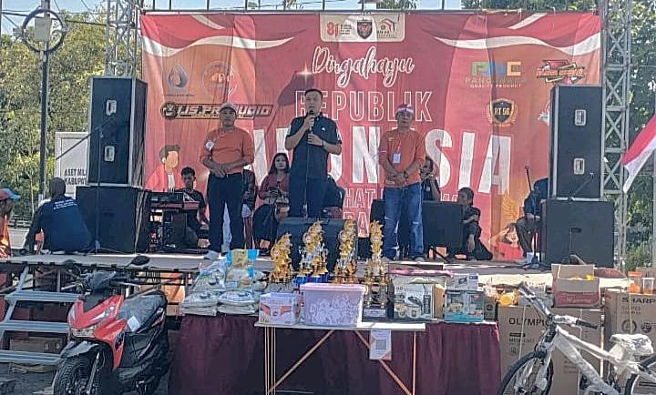 Hadiri Jalan Sehat di RW 08 Grabagan Tulangan, Wahyu Lumaksono Tekankan Pentingnya Kerukunan Warga