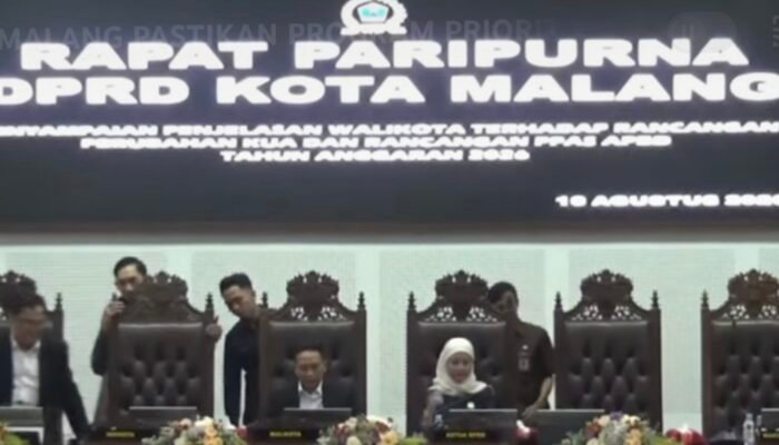 DPRD Kota Malang Kawal Perubahan KUA-PPAS 2026, Pastikan Program Prioritas Tak Melenceng dari RPJMD