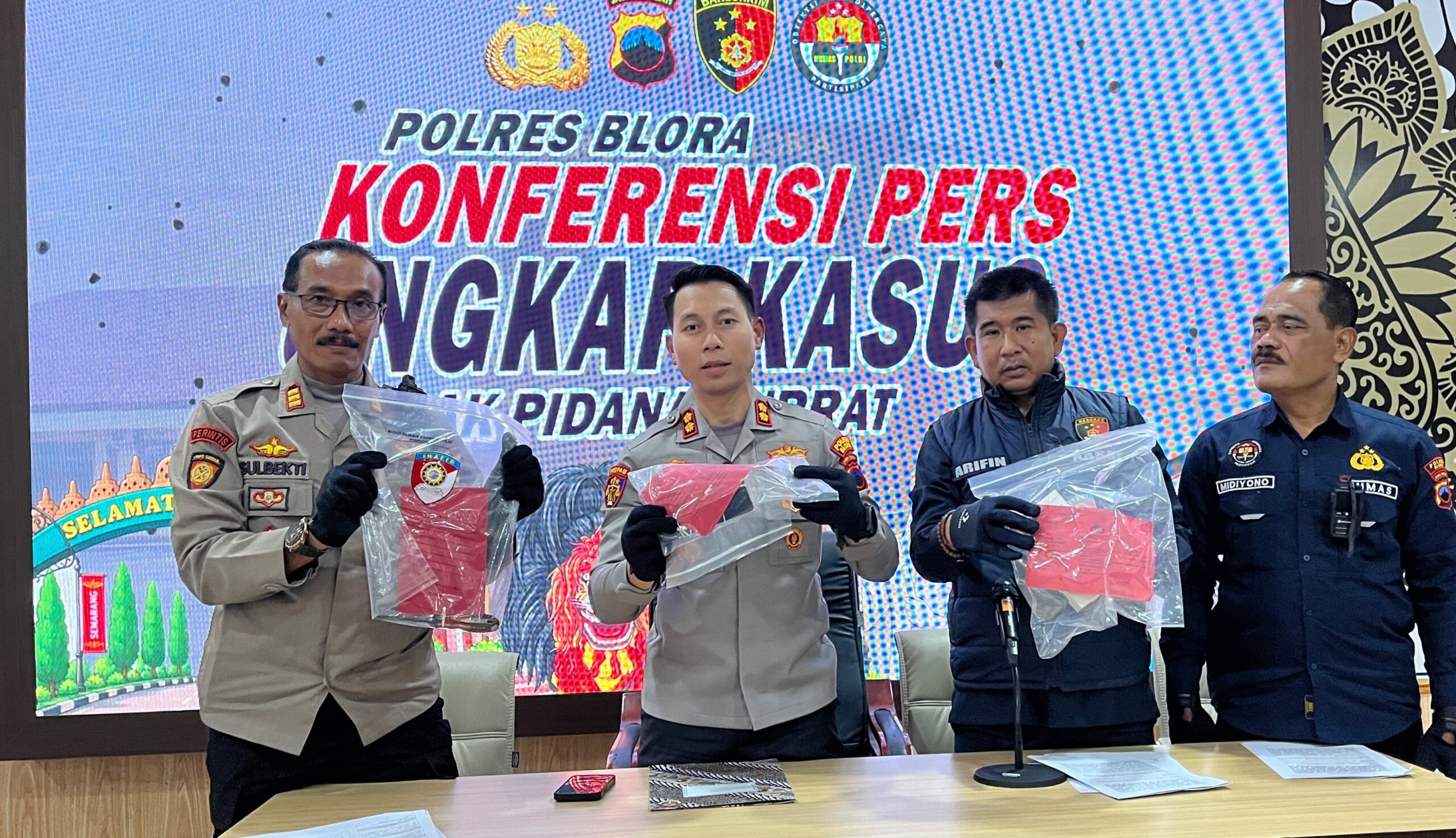 Residivis Bobol Rumah di Jiken, Polisi Ungkap 7 Lokasi Kejahatan