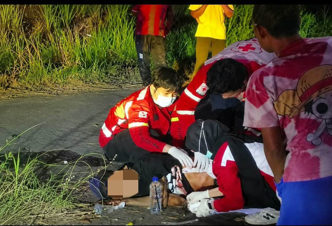 Pengendara Vespa Dibacok Begal di Palmerah Atas Cemorokandang, Luka di Perut Dilarikan ke RSSA