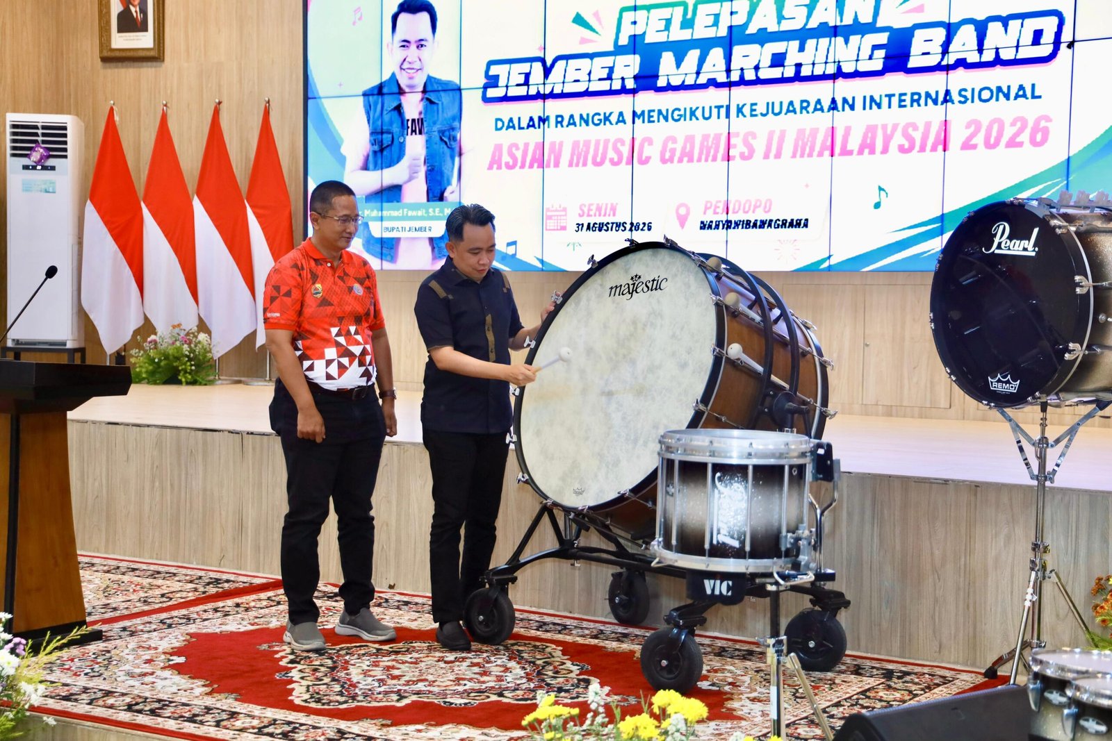 Gus Fawait Lepas JMB Ikuti Kejuaraan Internasional, Janjikan Reward Beasiswa