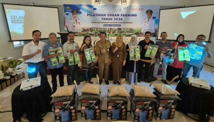 Lahan Makin Sempit, Dispangtan Kota Malang Dorong Warga “Bertani” dari Pekarangan