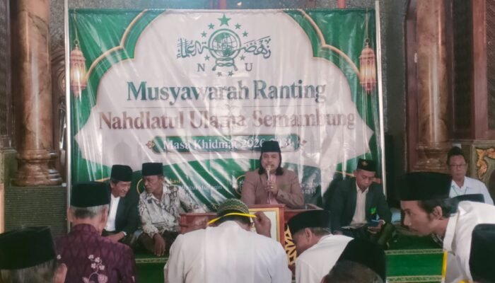 Tingkatkan Tertib Administrasi dan Regenerasi, MWCNU Wonoayu Buka Musran NU Desa Semambung