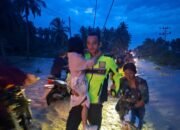 Reaksi Cepat Polres Nias Selatan Dalam Menangani Banjir
