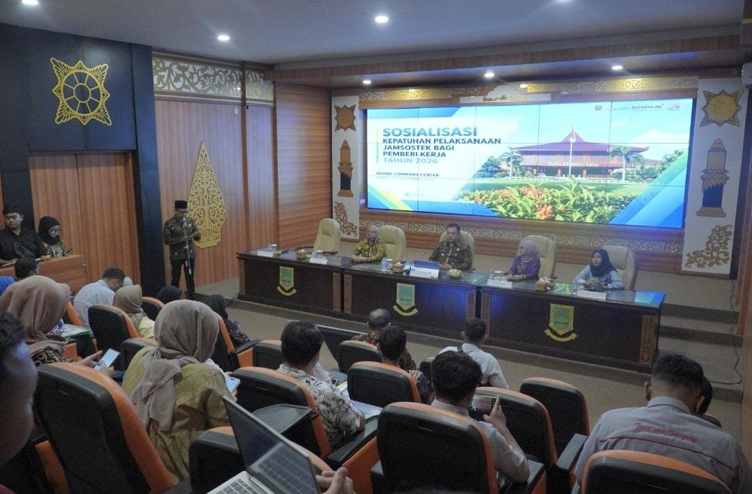 Pemkot Mojokerto Tekankan Jamsostek Harus Berangkat dari Kesadaran Pemberi Kerja