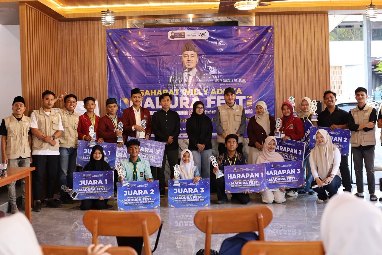 Sahabat Willy Aditya Madura Fest Vol. 2 Dorong Talenta Muda Madura Berani Berekspresi dan Menyampaikan Gagasan
