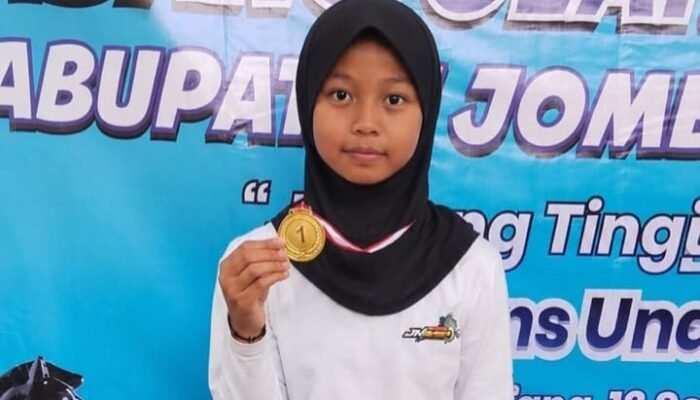 Tekun Latihan di Klub Pionmas, Ufaira Salsabila Fitria Juara Catur PORKAB Jombang 2026