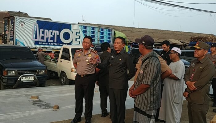 Jelang Pembongkaran Puluhan Lapak Pasar Gadang, Wahyu-Kapolresta Cek Lokasi