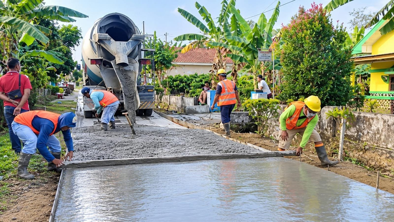 DPUBM Kebut Perbaikan Jalan Peniwen-Kromengan, Agustus 2026 Tuntas 100 Persen