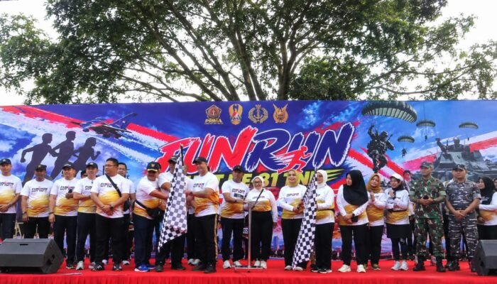 Bhaswara Run Menggelegar di Malang, Ribuan Pelari Ramaikan HUT ke-81 TNI