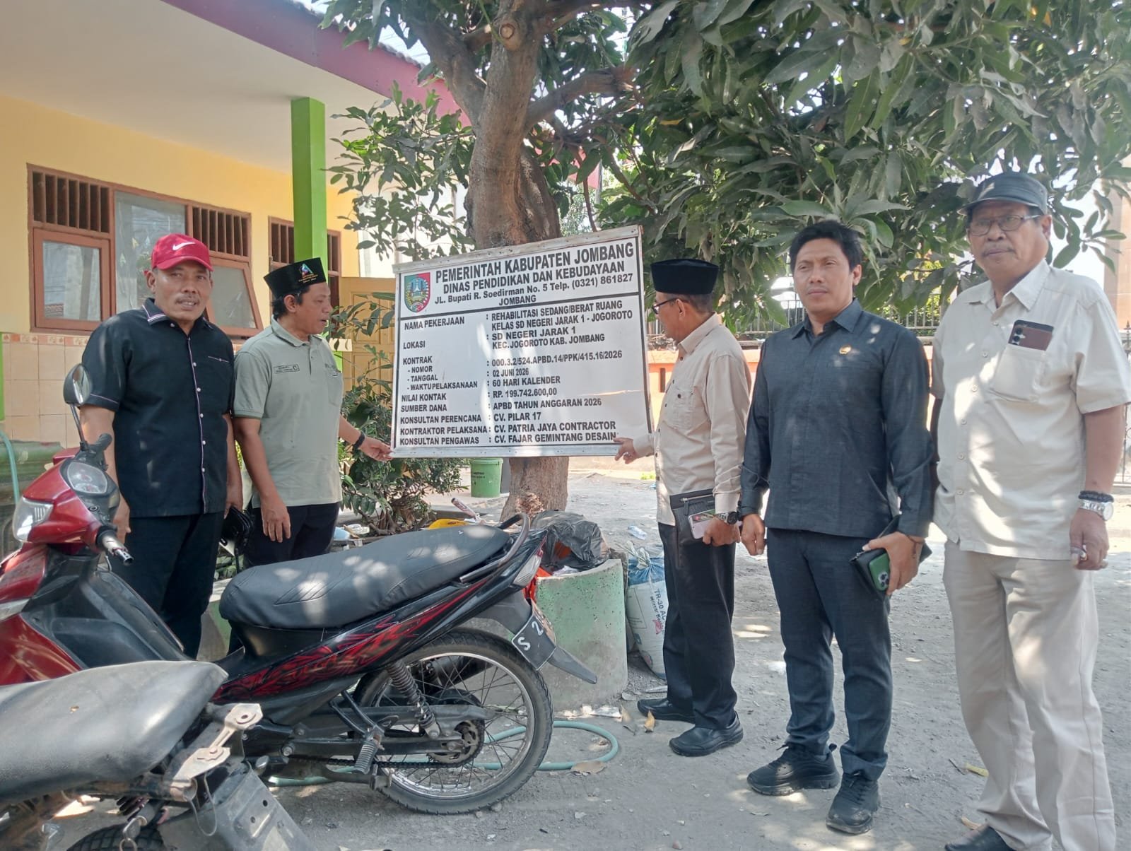 Rehabilitasi SDN Jarak 1 Jombang Disorot, DPRD Akan Panggil Kontraktor dan Konsultan
