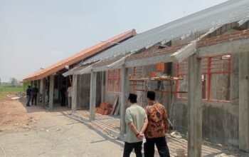 Tinggal Sebulan, Proyek SMP Unggulan Al Ittihad Jombang Disebut Belum Capai Target