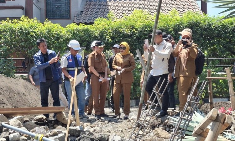 Proyek Penampungan Air Dikebut, Jadi Harapan Atasi Banjir di Kawasan Jalan Lippo Sidoarjo