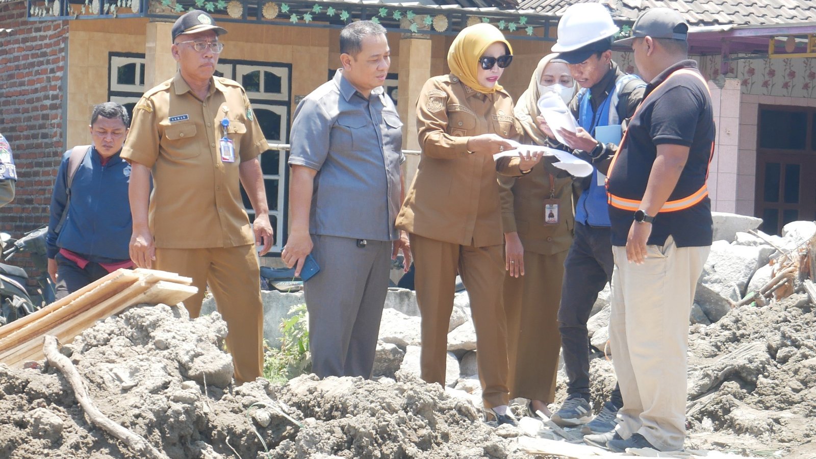 Progres Jembatan Candinegoro Alami Deviasi 28 Persen, Wabup Sidoarjo Temukan Material Tak Sesuai Spek