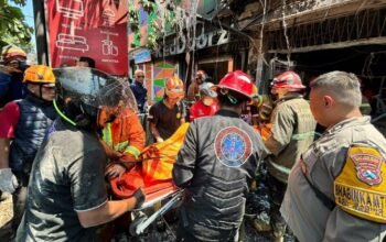Kompor Diduga Meledak, Warung Madura di Jalan Tidar Malang Terbakar, Satu Korban Tewas