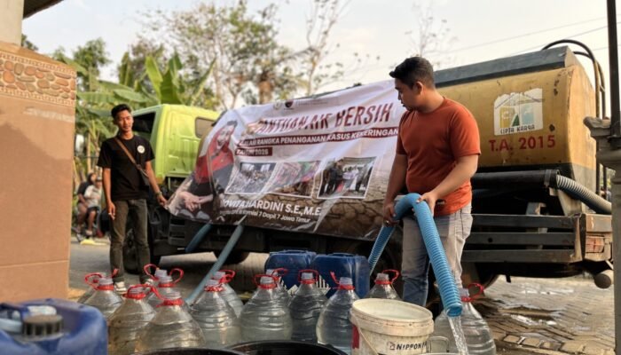 Kekeringan Batasi Air Warga, Novita Hardini Salurkan Bantuan ke Trenggalek