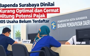 Bapenda Surabaya Dinilai Kurang Optimal dan Cermat Hitung Potensi Pajak, 105 Usaha Belum Terdaftar