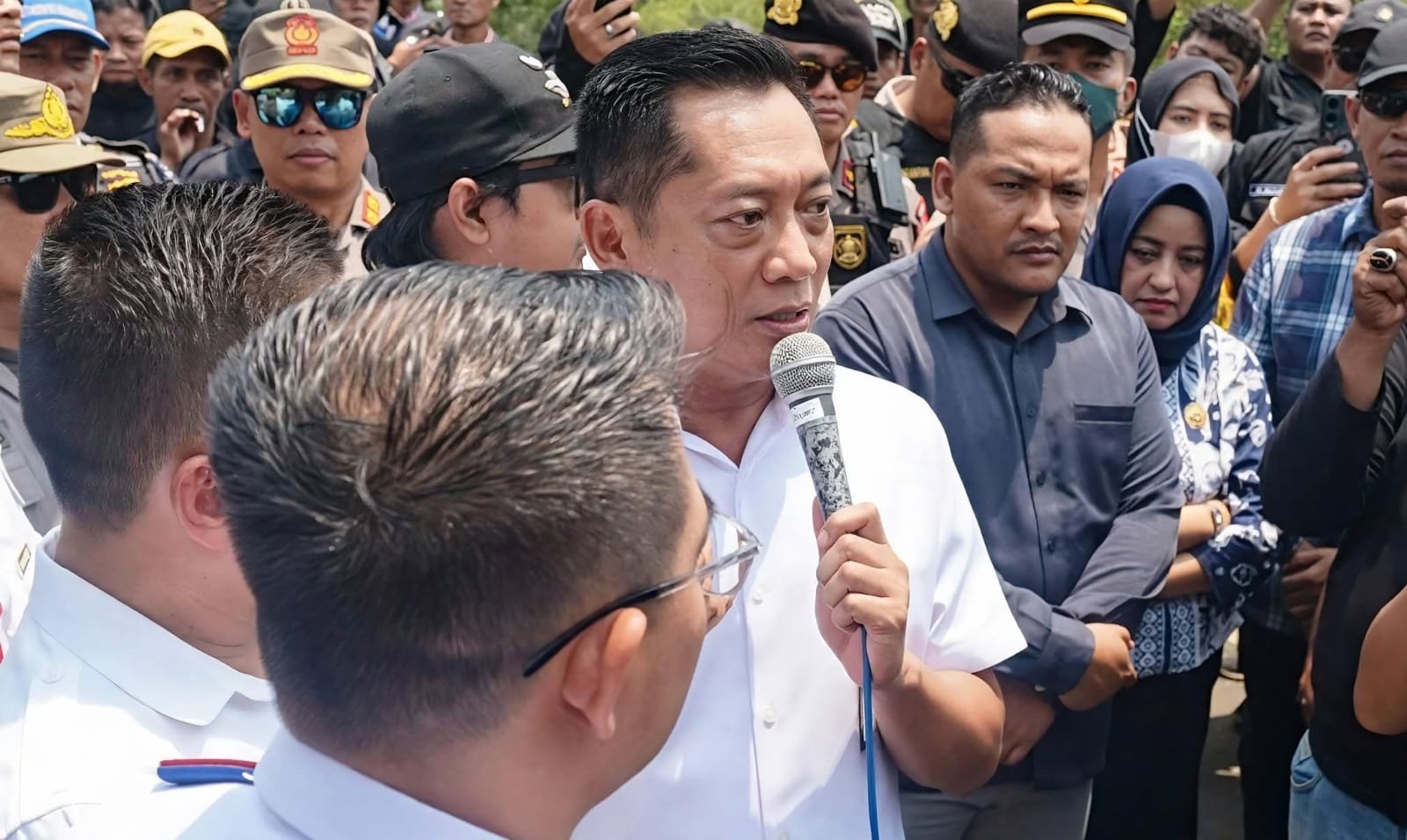 Soal Pasar Tanjung, Demo Laskar Jahanam Ricuh, Ketua DPRD Halim Janji Libatkan Pengunjuk Rasa