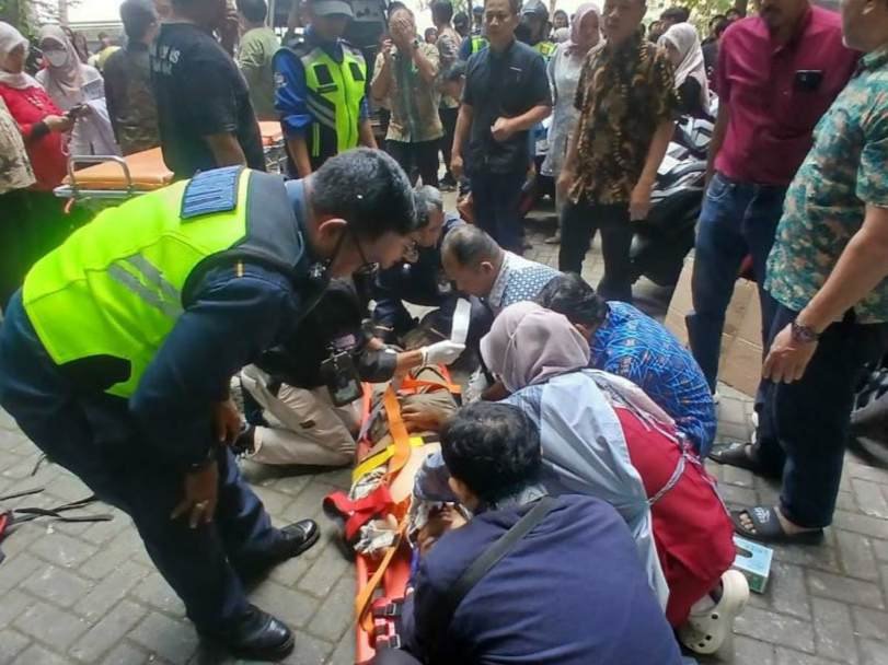 Jatuh dari Lantai 6 Gedung UB, Mahasiswa FK Semester 3 Masih Bernapas
