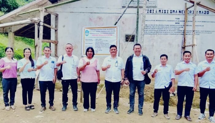 Turun Langsung ke SMAN 2 Mazo, Cabdisdik Nias Selatan Verifikasi Proyek DAK Rp872 Juta