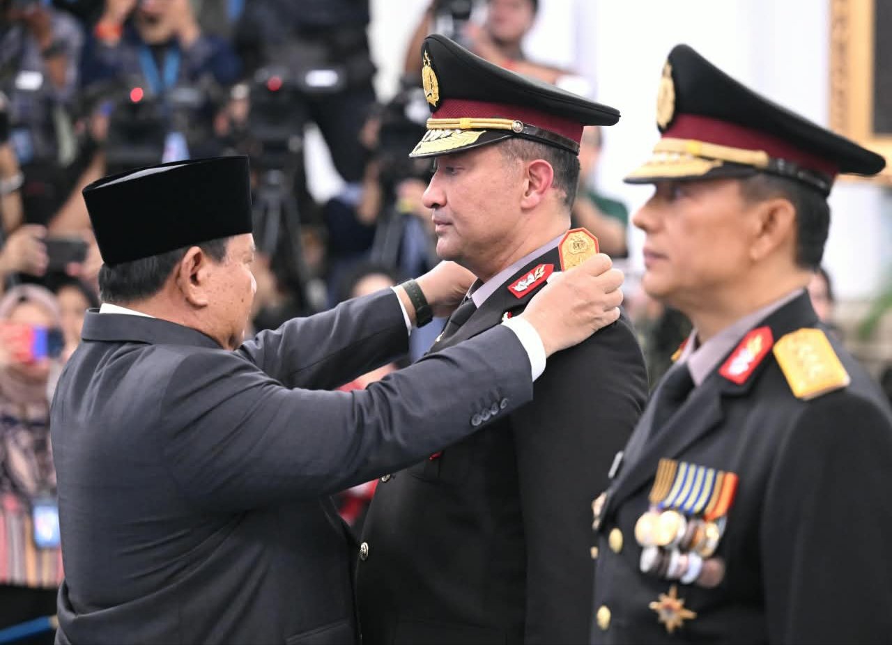 Gantikan Sigit Prabowo, Suyudi Ario Seto Resmi Dilantik Jadi Kapolri