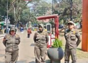 Satpol PP Perketat Pengawasan Alun-Alun Kota Malang, Warga Diingatkan Jangan Abaikan Ketertiban