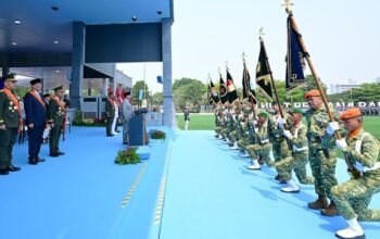 Prabowo Resmikan 204 Satuan Baru TNI, Struktur Pertahanan Diperluas di Sejumlah Daerah