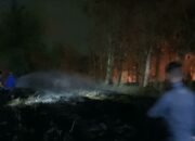Dua Kebakaran Terjadi di Kabupaten Malang, Bengkel dan Lahan Bambu Dilalap Api