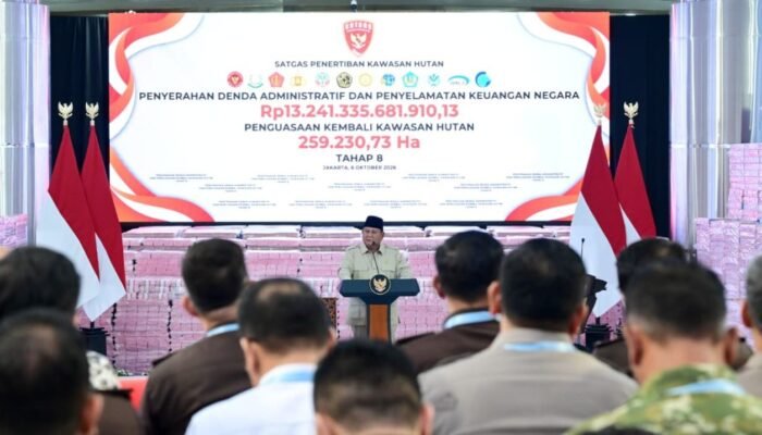 Prabowo: 6,2 Juta Hektare Hutan yang Diselamatkan Bernilai Hampir Rp400 Triliun