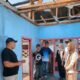 Rumah Warga Kepatihan Terbakar, Ketua DPD PSI Jember Datang Berikan Bantuan