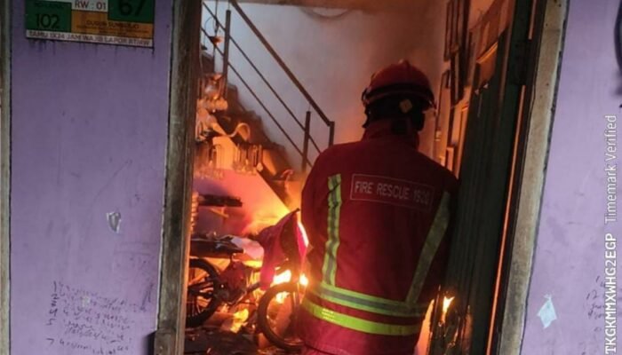 Tiga Kebakaran Terjadi Sehari di Kabupaten Malang, Rumah di Dau Rugi Rp100 Juta