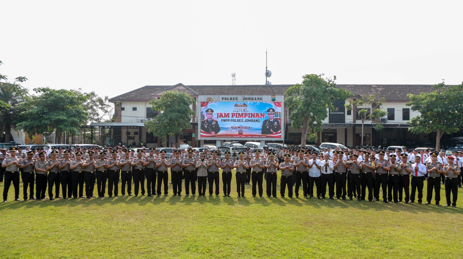 Kapolri Bakal Kunjungi Jombang, Kapolres Tekankan Disiplin dan Kebersihan Anggota