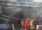 Gudang Kayu di Dau Dilalap Api, Kerugian Ditaksir Tembus Rp200 Juta