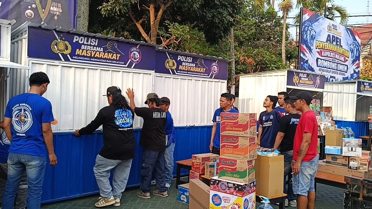 Polres Malang Dorong Kemandirian Aremania, 30 Rombong UMKM Disiapkan untuk Korwil Suporter